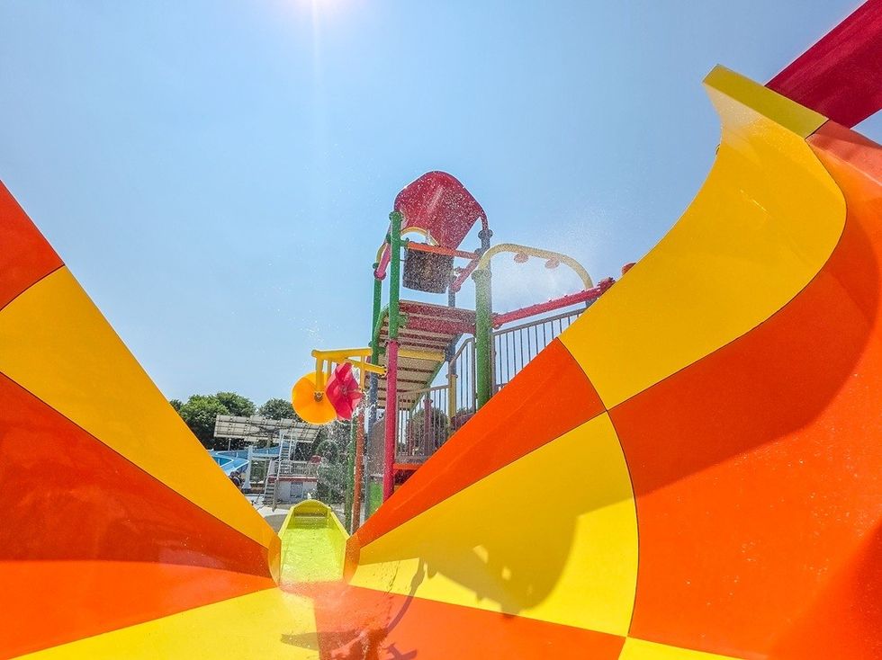 wiegand.waterrides Waterplay Towers William Tell slide