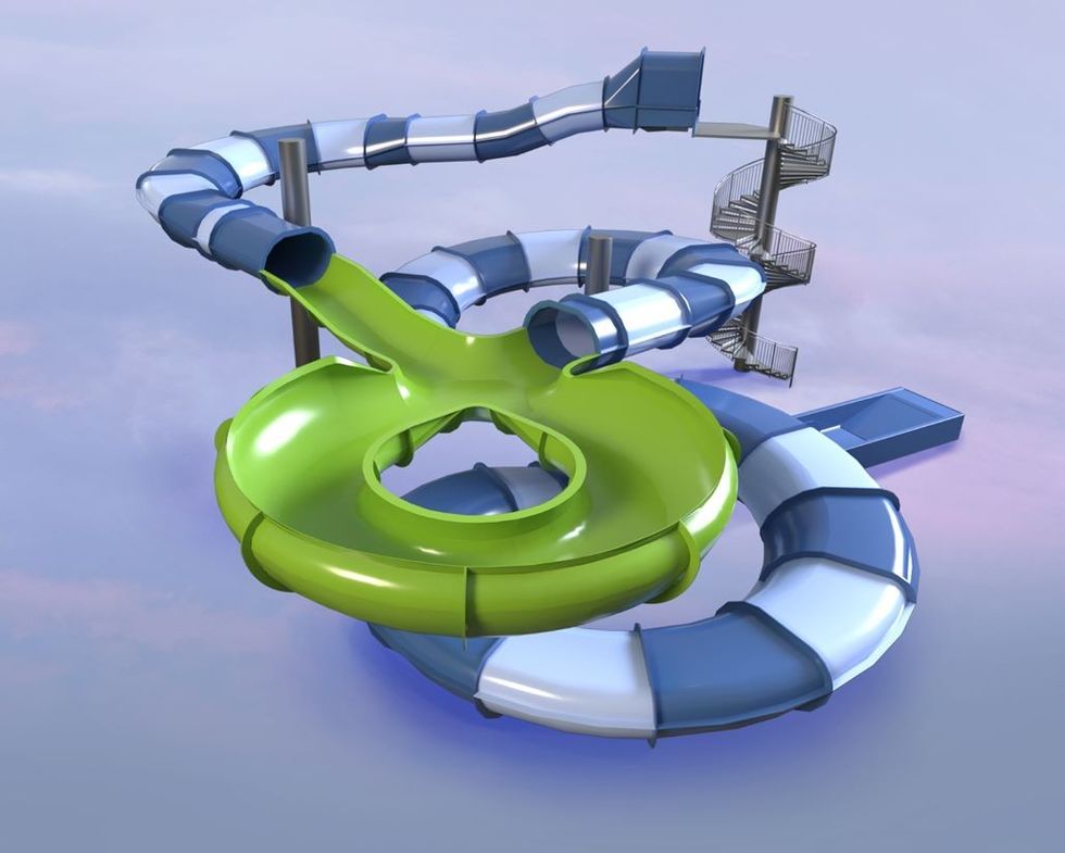 Wiegand Xslide concept - green and blue