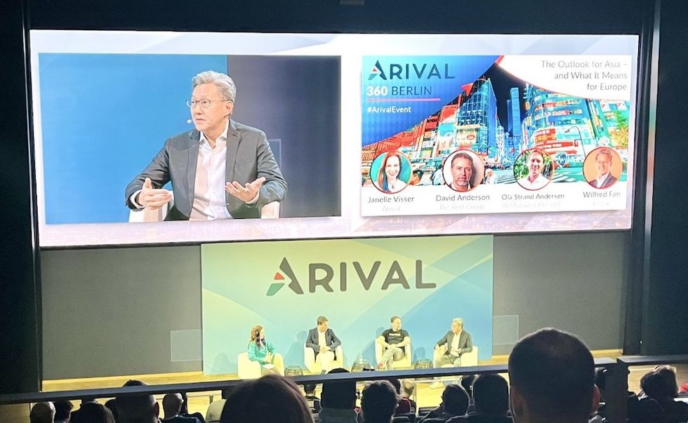 Wilfred Fan CCO Klook at Arival 360 2023 Berlin