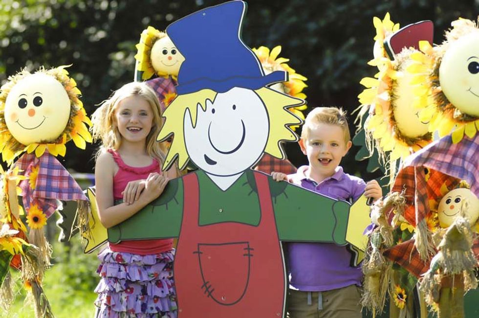 willows activity farm scarecrow