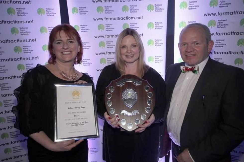 willows activity farm staff display NFAN awards