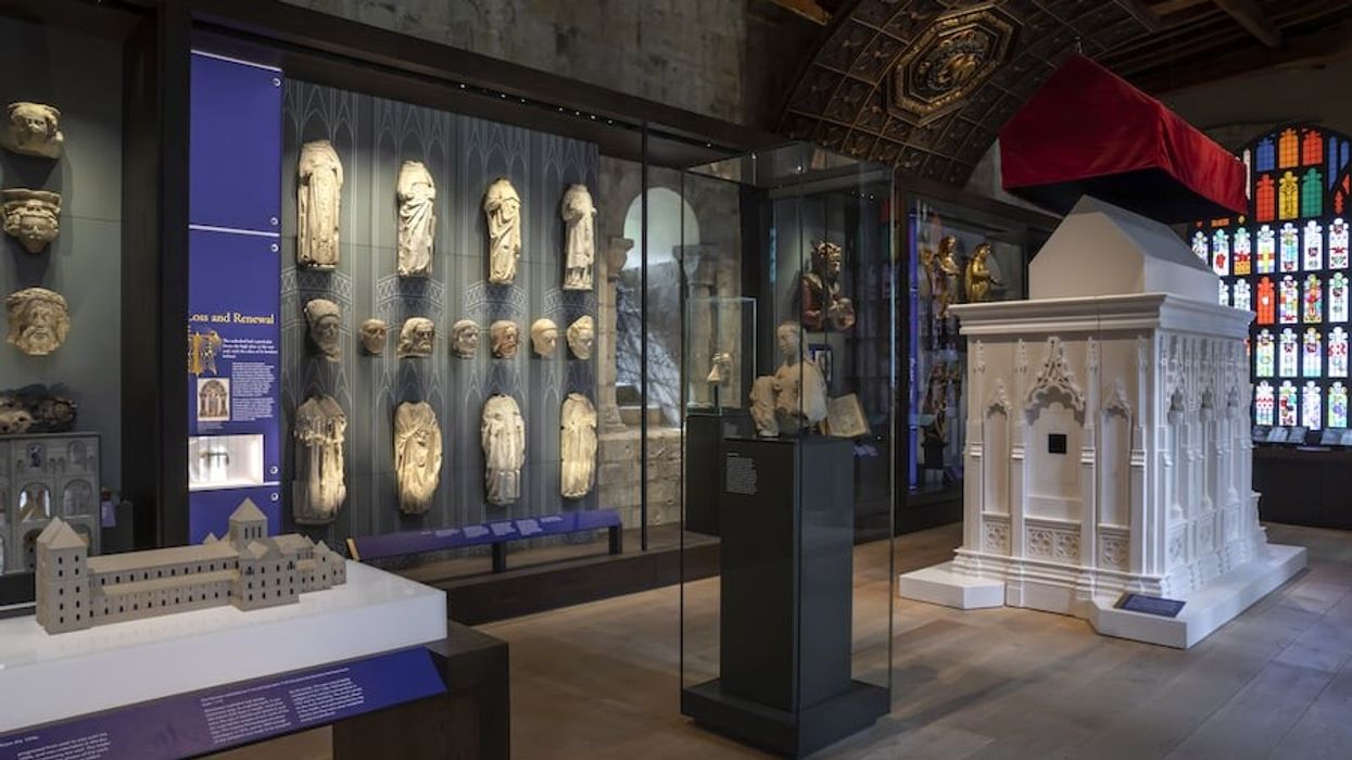 Winchester Cathedral exhibition Metaphor