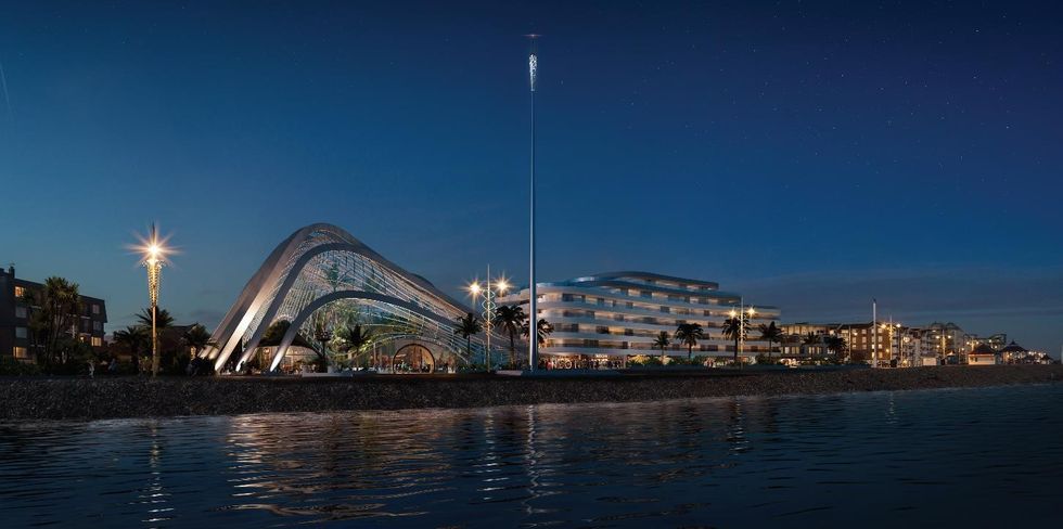 Winter gardens exterior