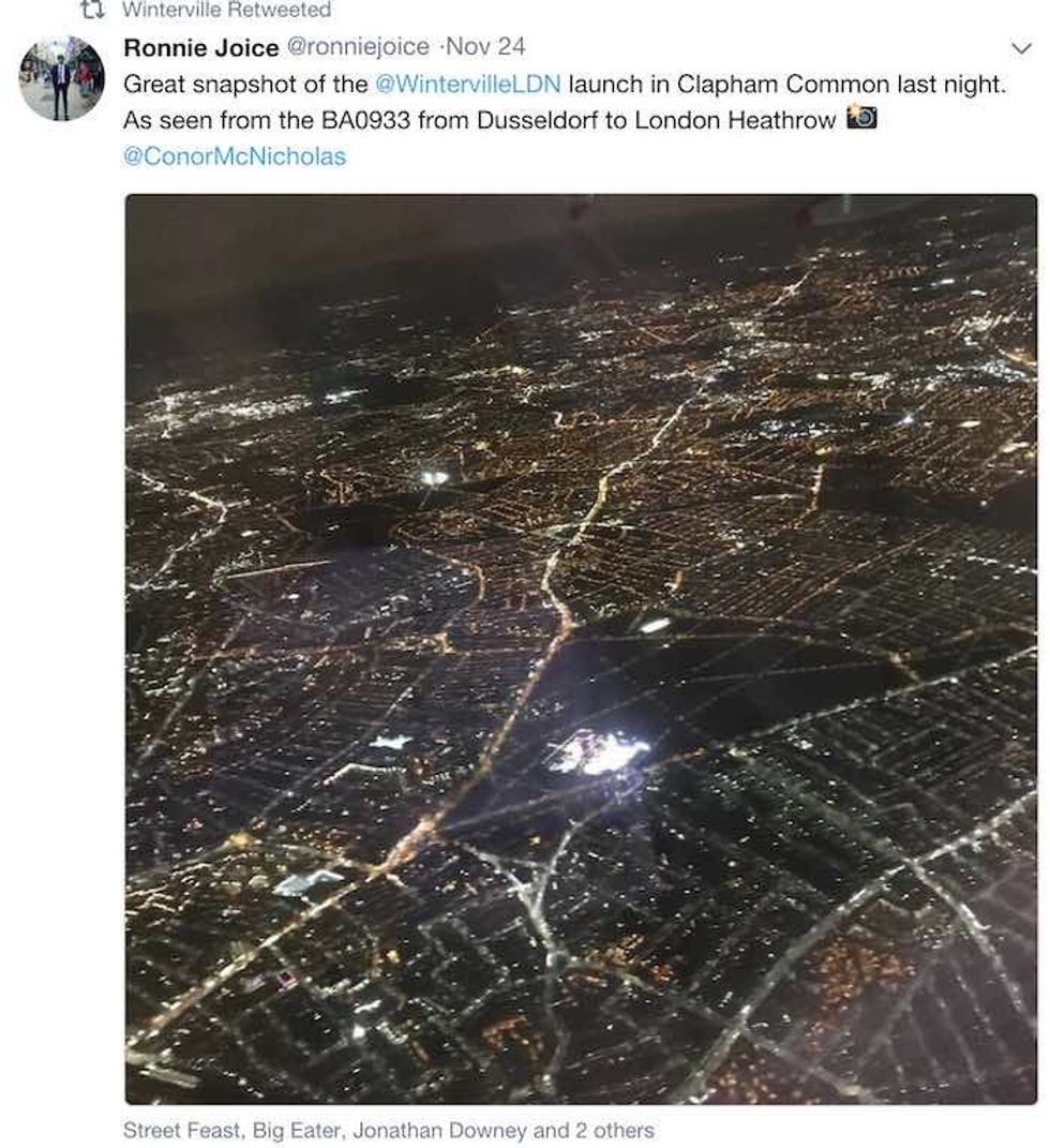 winterville christmas attraction from the air a (1)