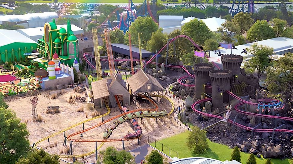 wizard of oz, warner bros movie world