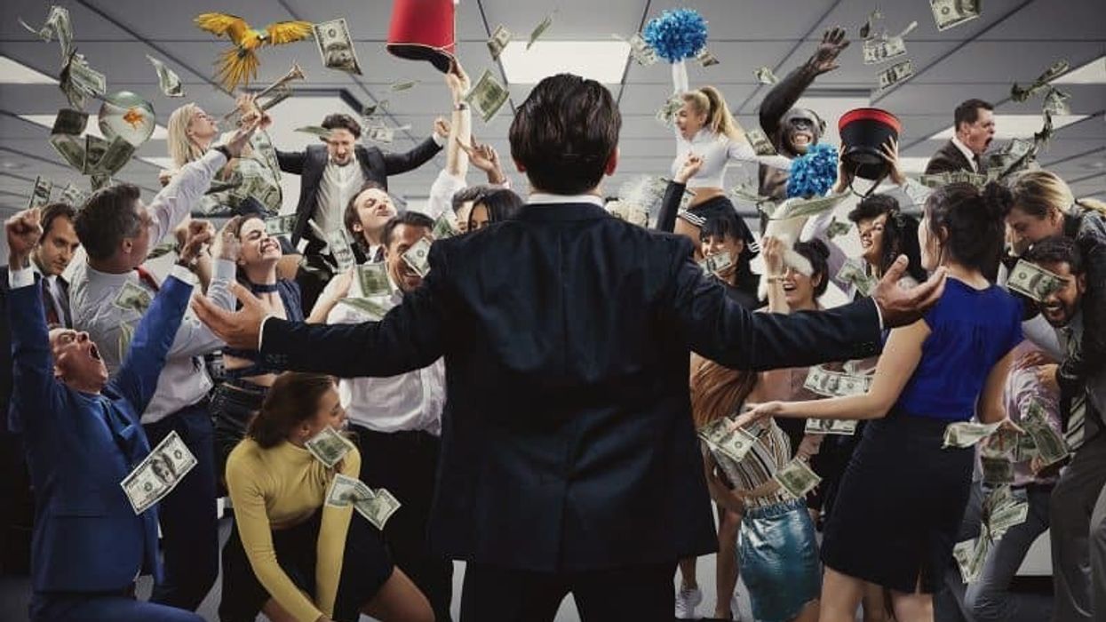 wolf of wall street immersive production
