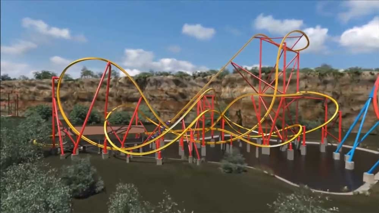 Wonder Woman Golden Lasso Six flags fiesta texas