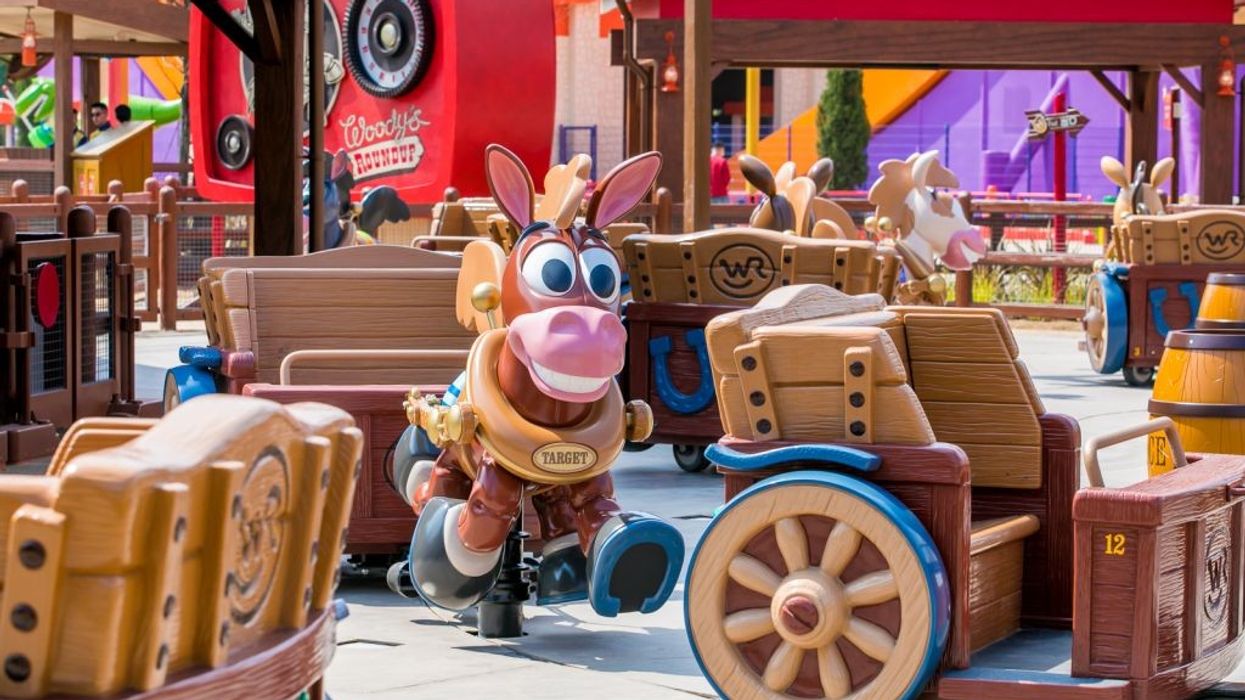 Woody's Round Up in Toy Story Land at Shanghai Disneyland