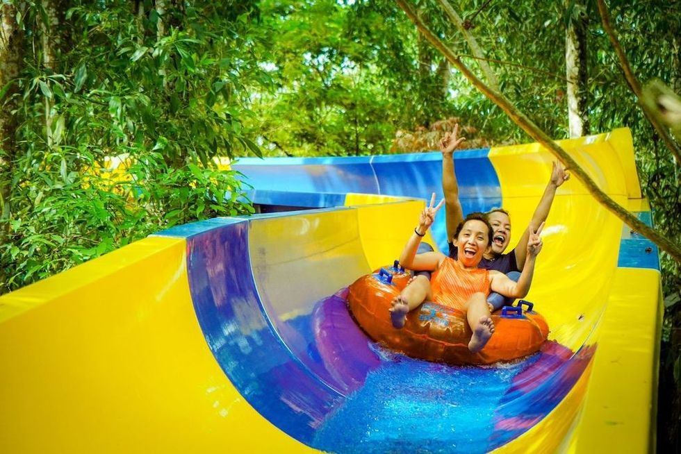 World Longest Tube Waterslide Penang