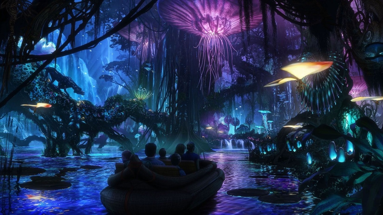World of Avatar Disney dark ride pandora