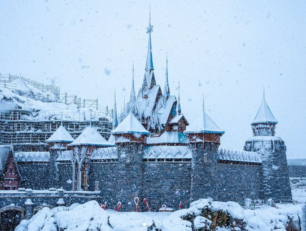 world of frozen disneyland paris