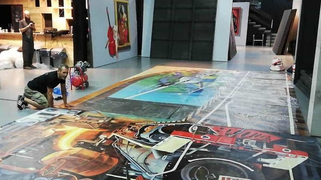 World Touring Exhibitions Setup 3D