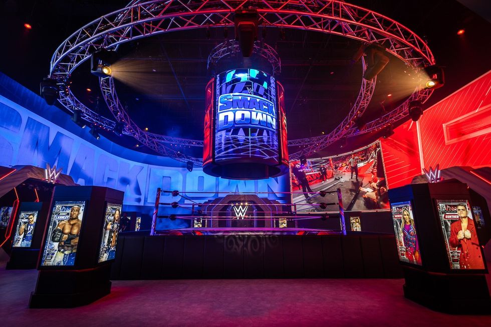 WWE Experience KSA The ring TAIT