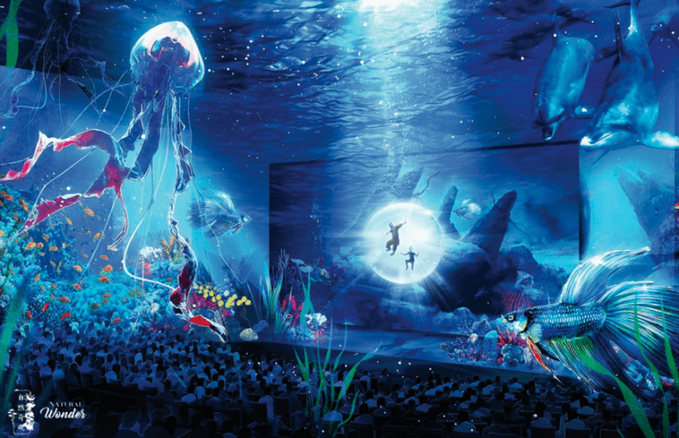 wynn macau crystal pavilion immersive theatre