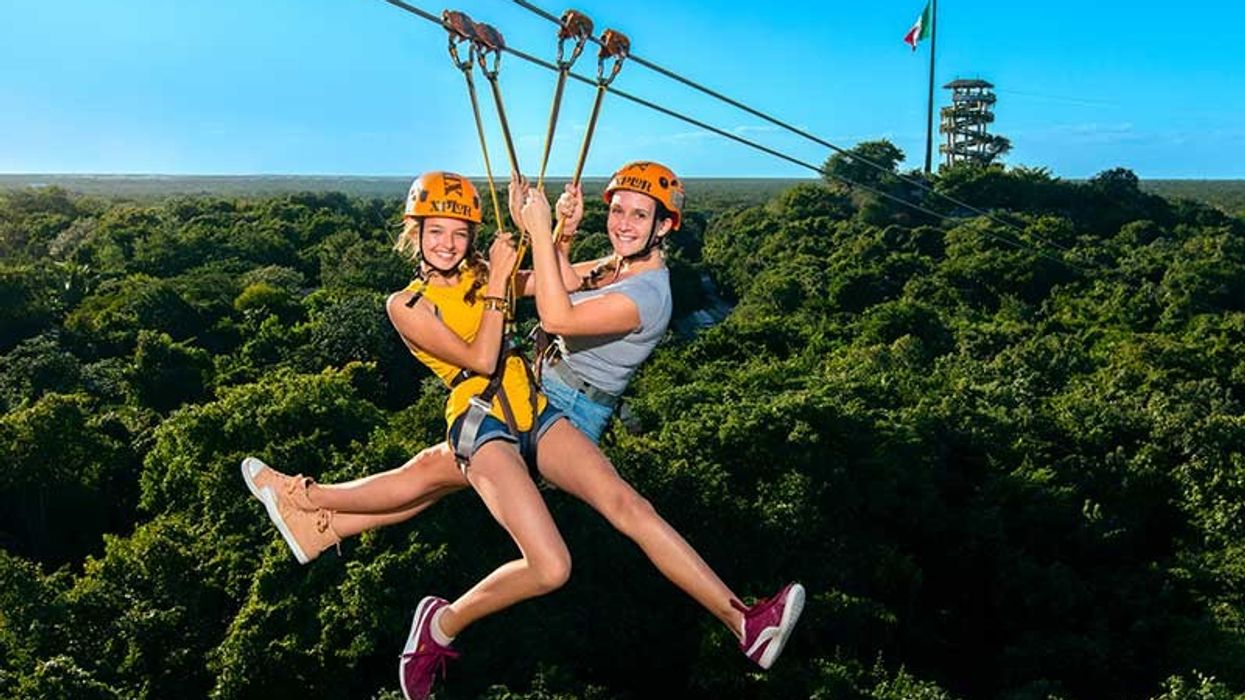 Xcaret Parks Xplor Zipline adventure play