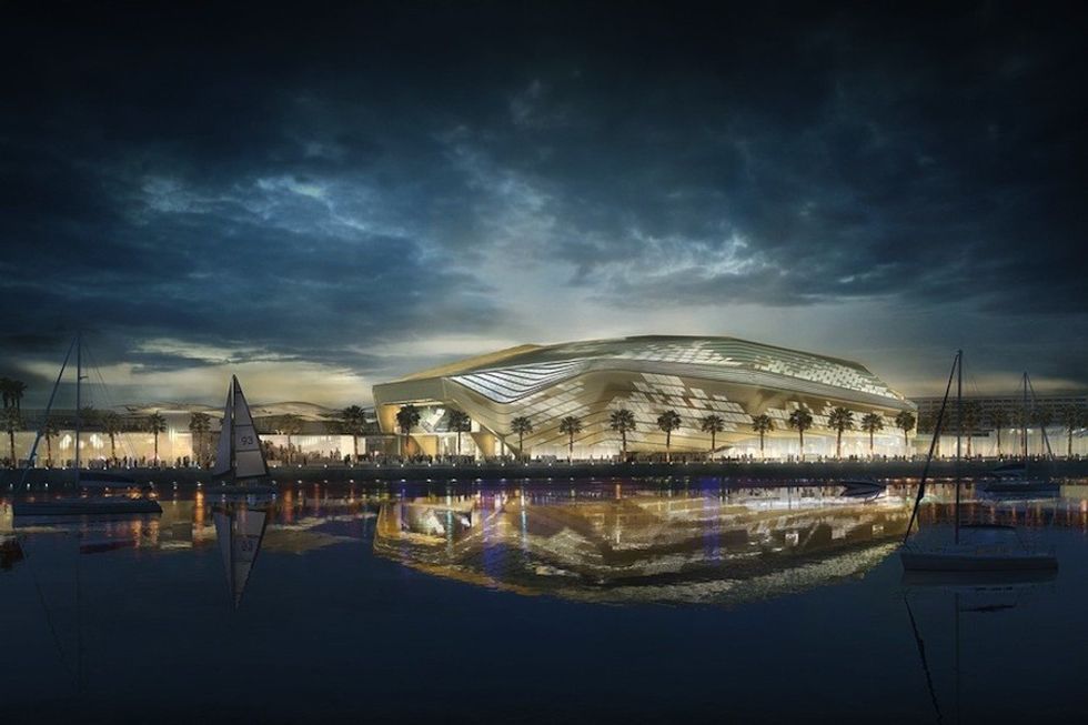 Yas Arena Bay Island Miral