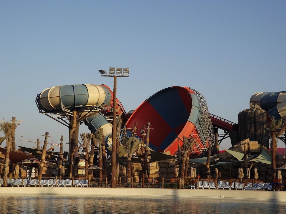 Yas - Dawama - HydroMAGNETIC Tornado water coaster