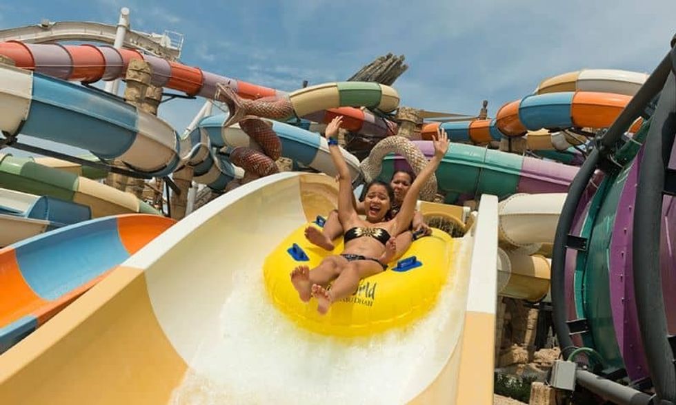 Yas Waterworld ride miral