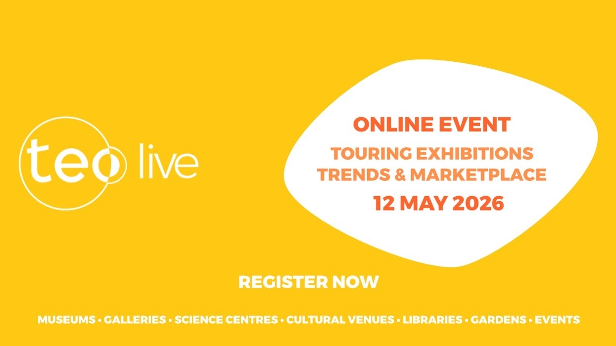 Yellow graphic for TEO Live expo online event on May 12, 2026. Register now.