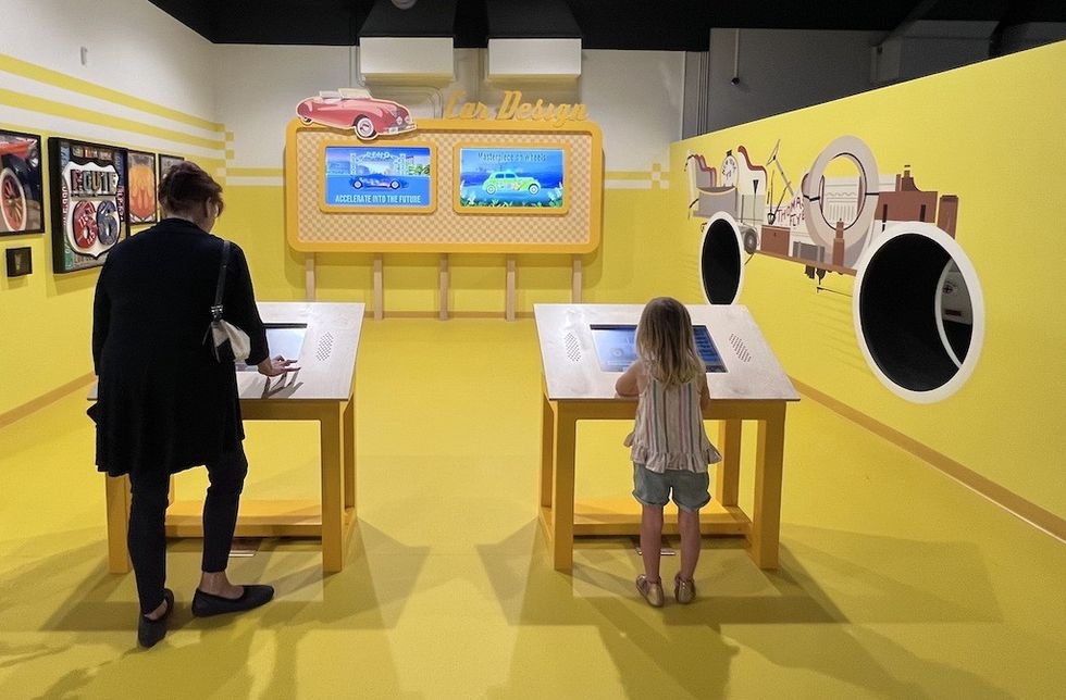 yellow zone National automobile museum children's centre Beaudry