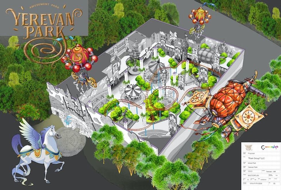 yerevan park armenia