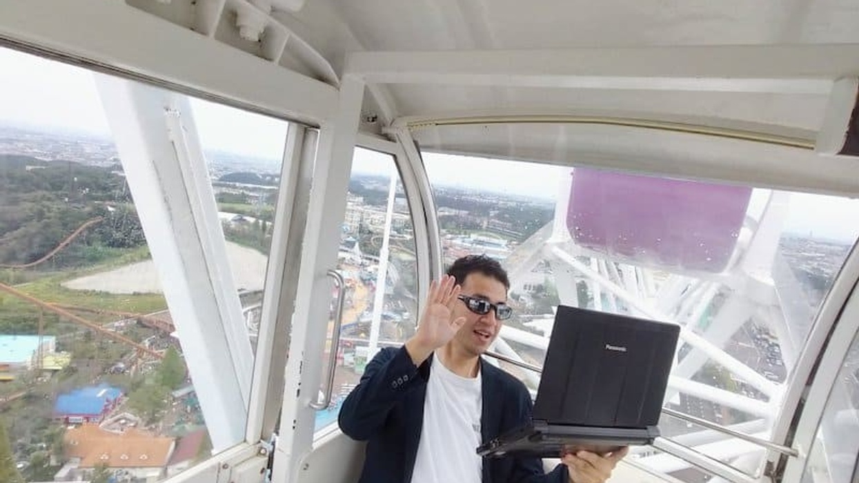 yomiuriland ferris wheel working