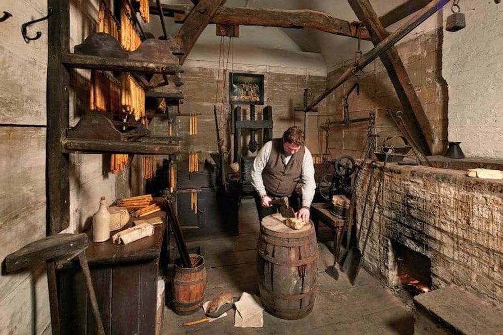 York Castle Museum Kirkgate reconstructed streets