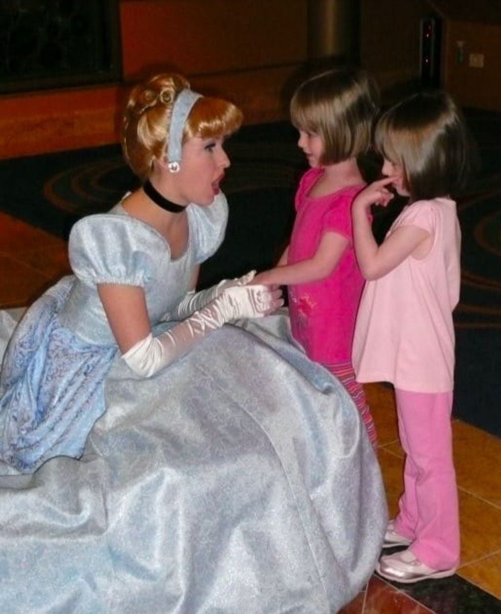 young guests with Cinderella Raven Sun Creative