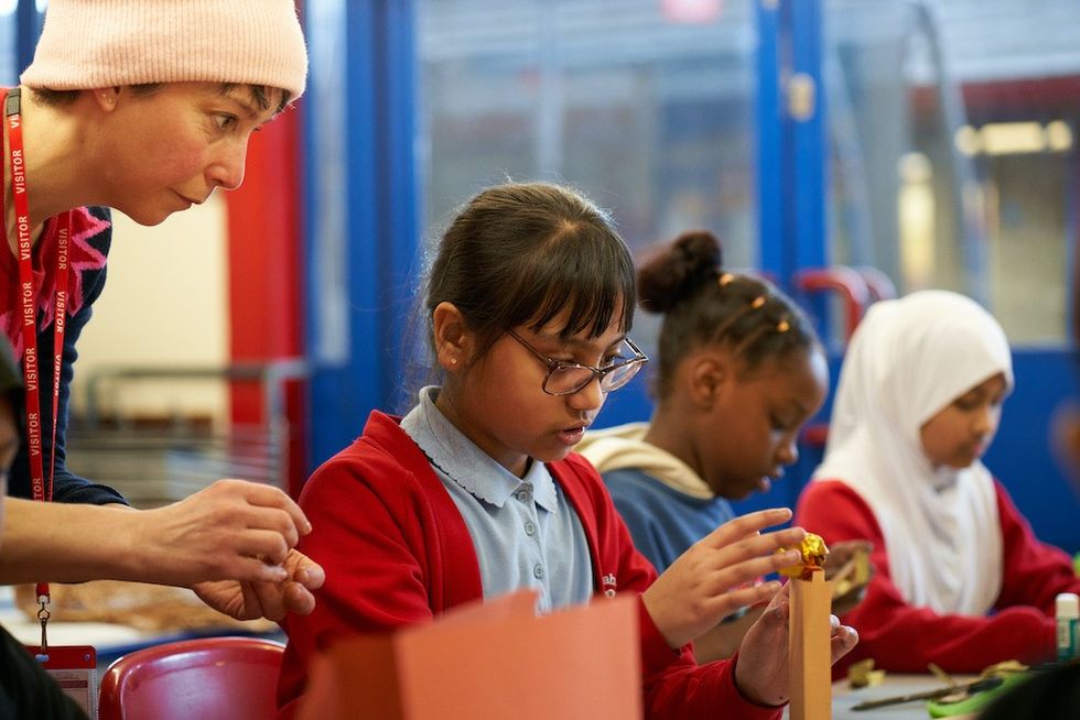 Young V&A co-creation project with architect Emilie Queney. Image courtesy of Young VA