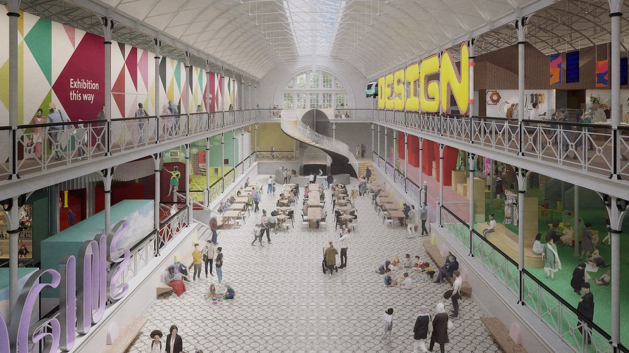 Young V&A rendering Town Square