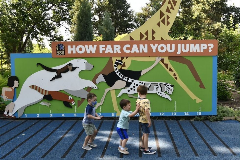 Young visitors Denver Zoo