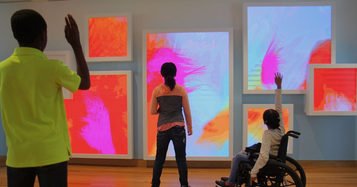 young visitors High Museum of Art
