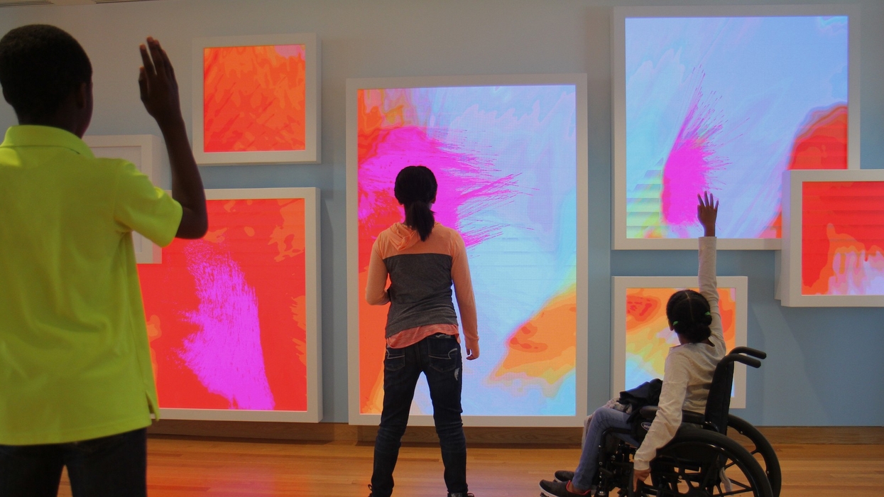 young visitors High Museum of Art