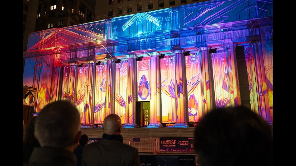 Panasonic Projectors Bring San Francisco’s Let's Glow SF to Life