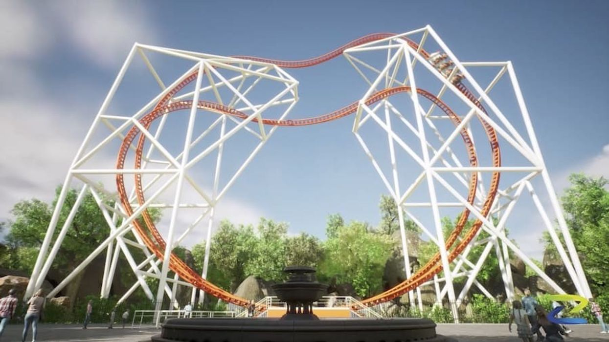 Zamperla Double Heart Lightning 50m