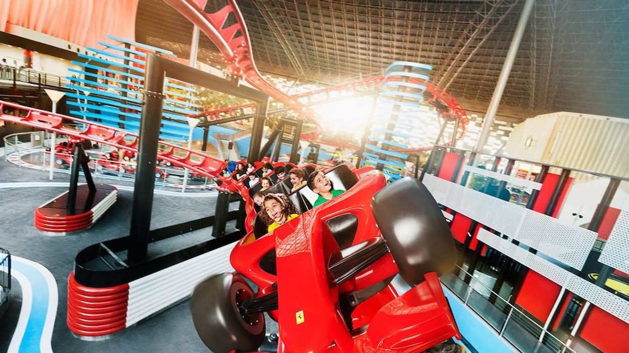 Zamperla Junior Coaster Ferrari World Abu Dhabi