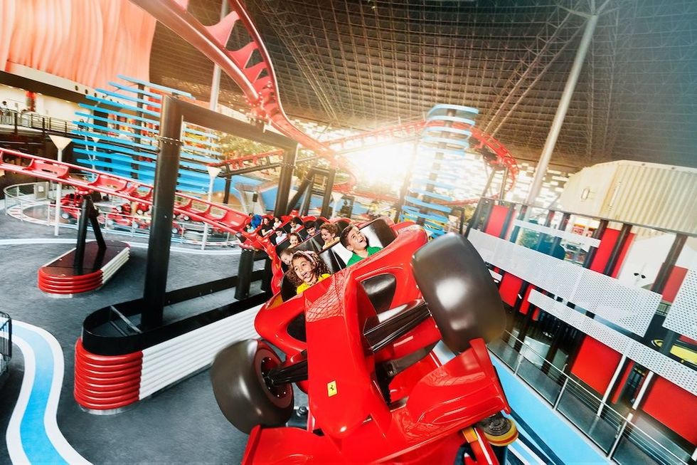 Zamperla Junior Coaster Ferrari World Abu Dhabi