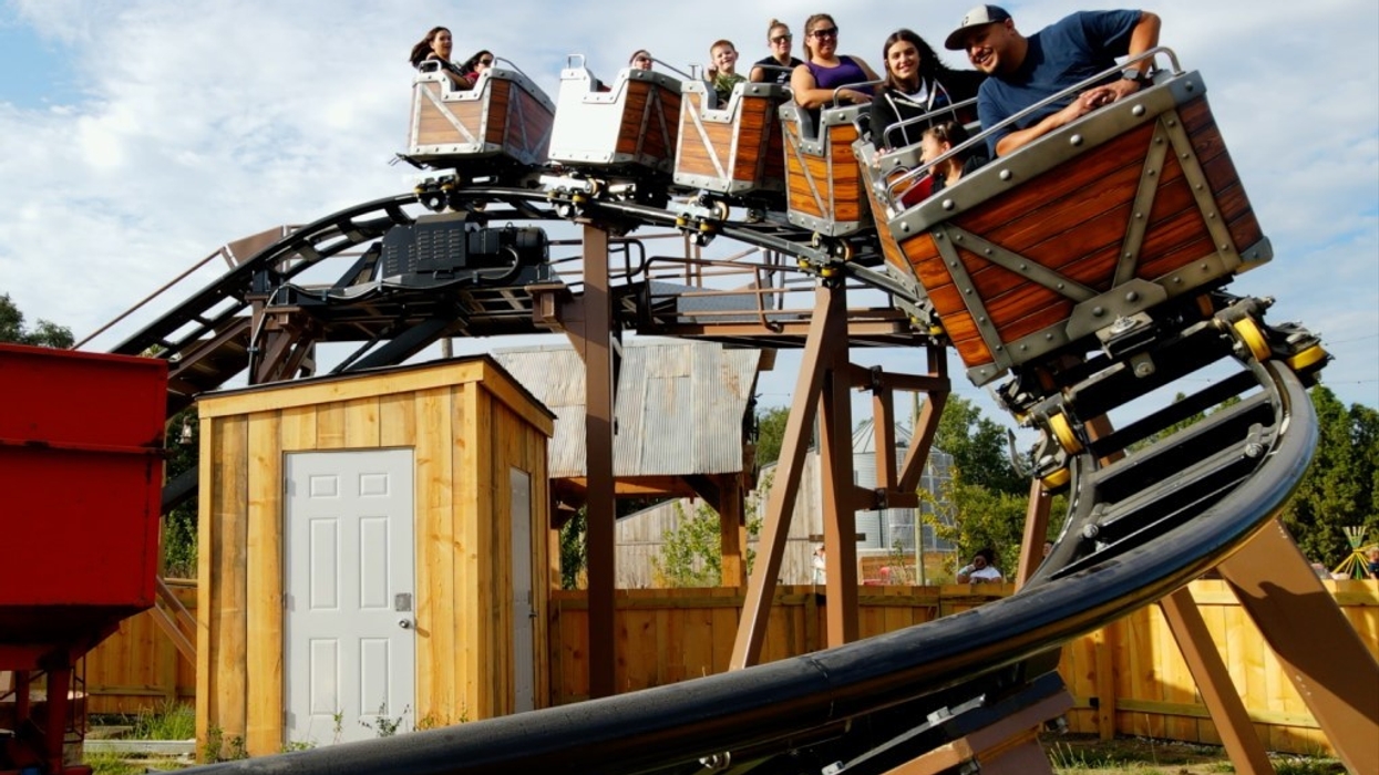 Zamperla new Family Coaster at Vala’s Pumpkin Patch