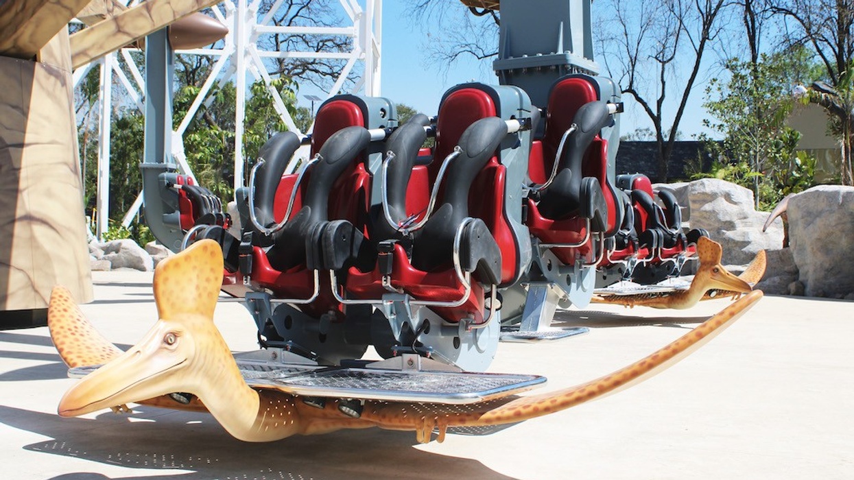 Zamperla ride at Aztlán Parque Urbano