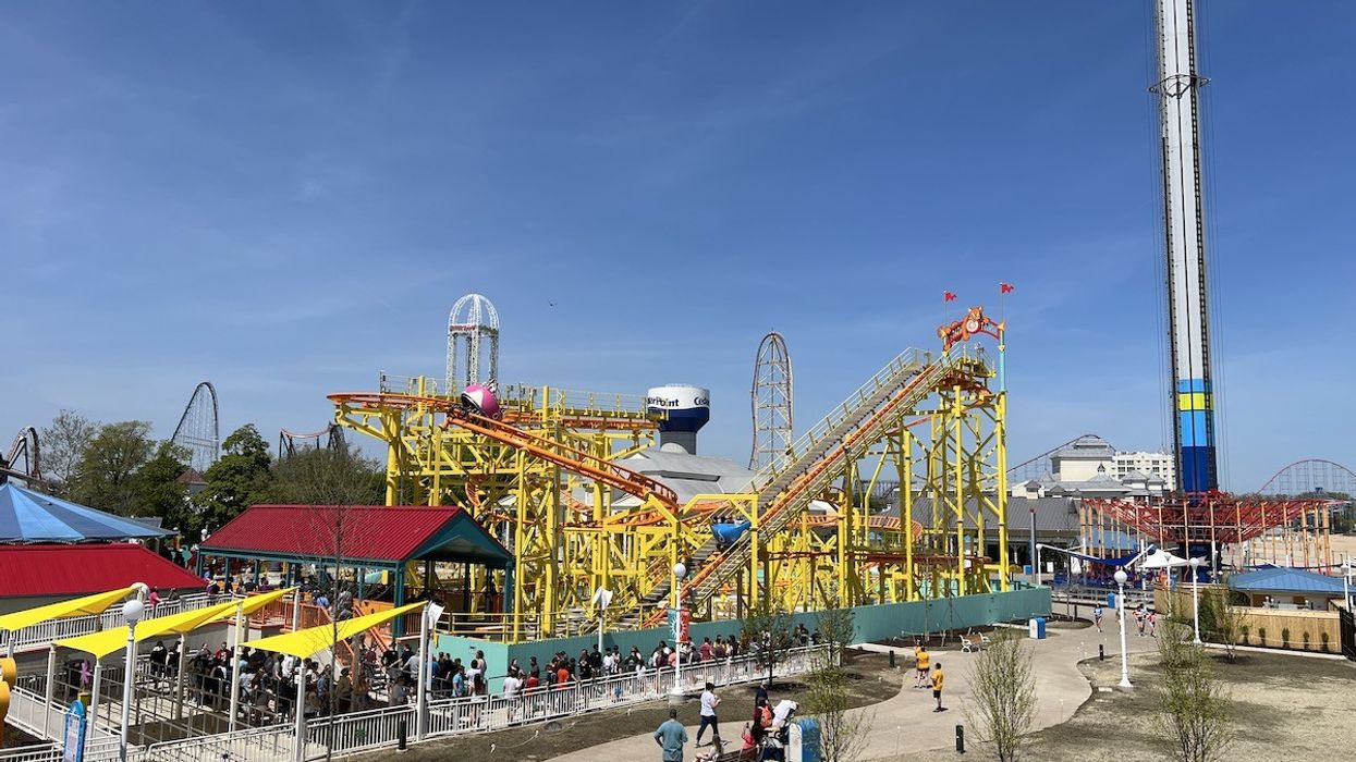 Zamperla Wild Mouse roller coaster at Cedar Point