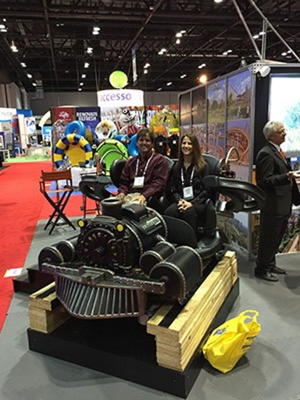 zdt dark train ride IAAPA media event