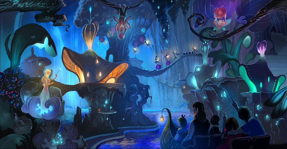 Zeitgeist concept art Dark Ride_