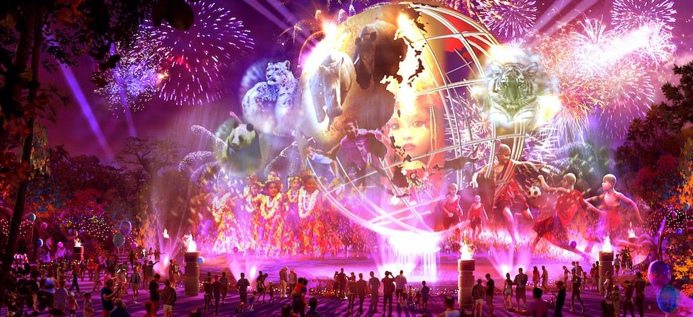 Zeitgeist concept art PANGEA NIGHT