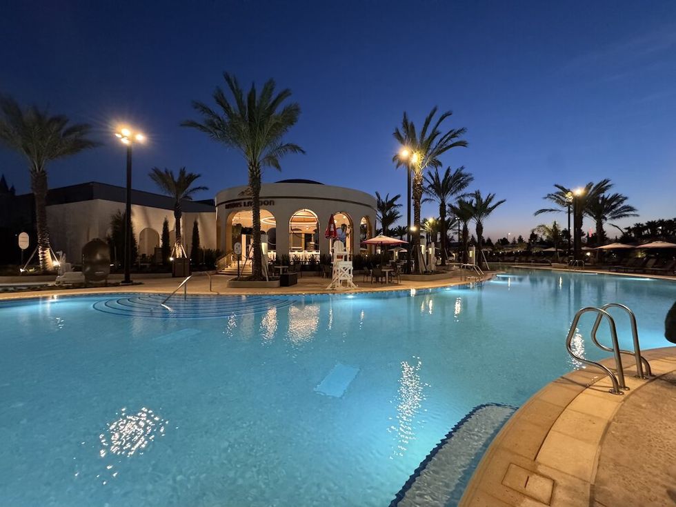 Zero Entry pool at Universal Helios Grand Hotel