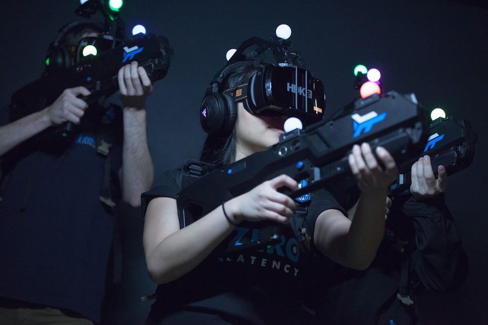 Zero Latency Virtual Reality