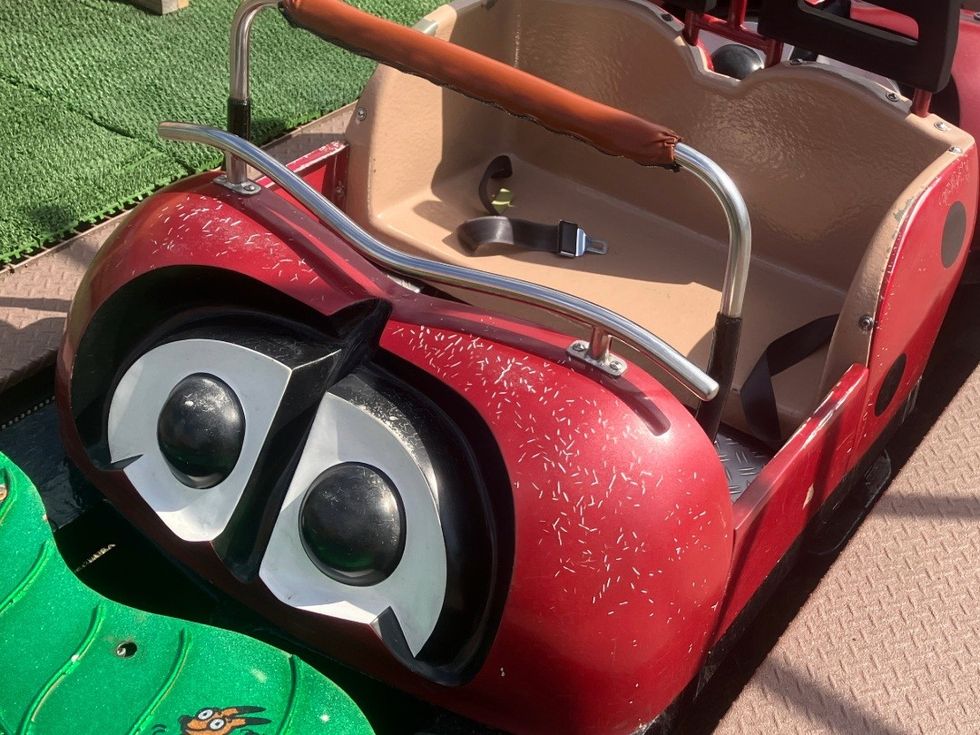 ZIERER old Medium Tivoli Coaster Tobu Zoo crop