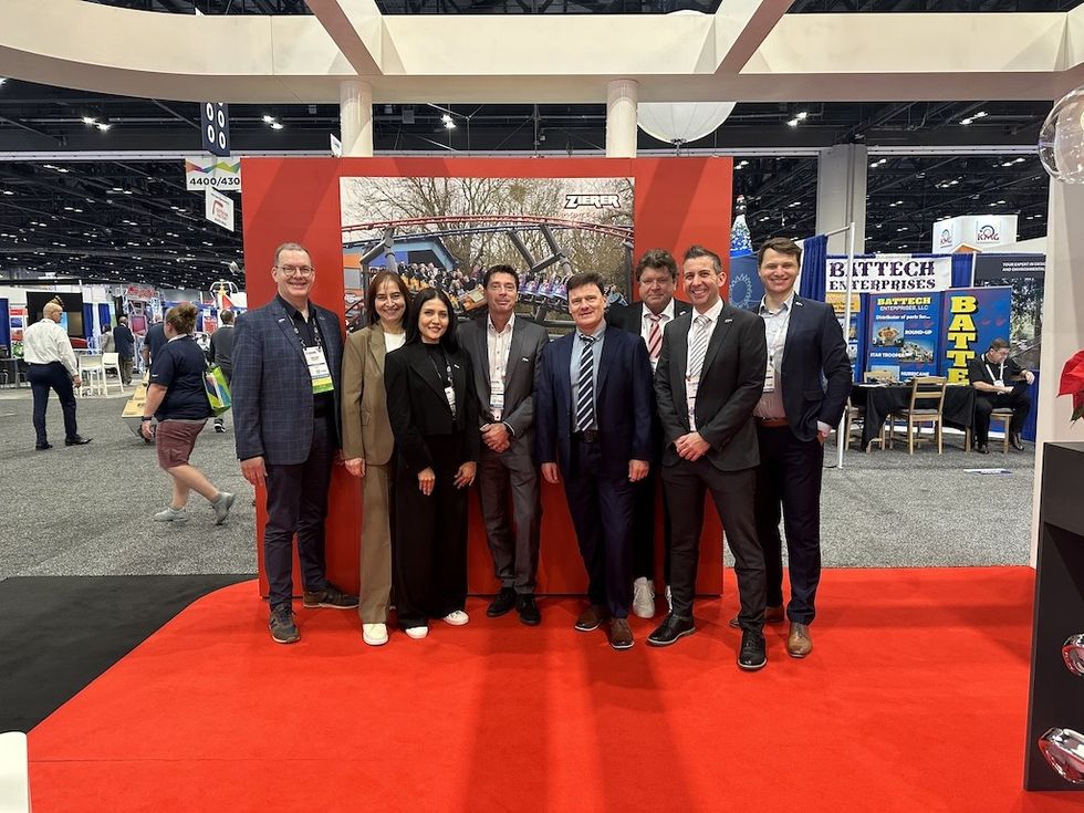 ZIERER team IAAPA Expo