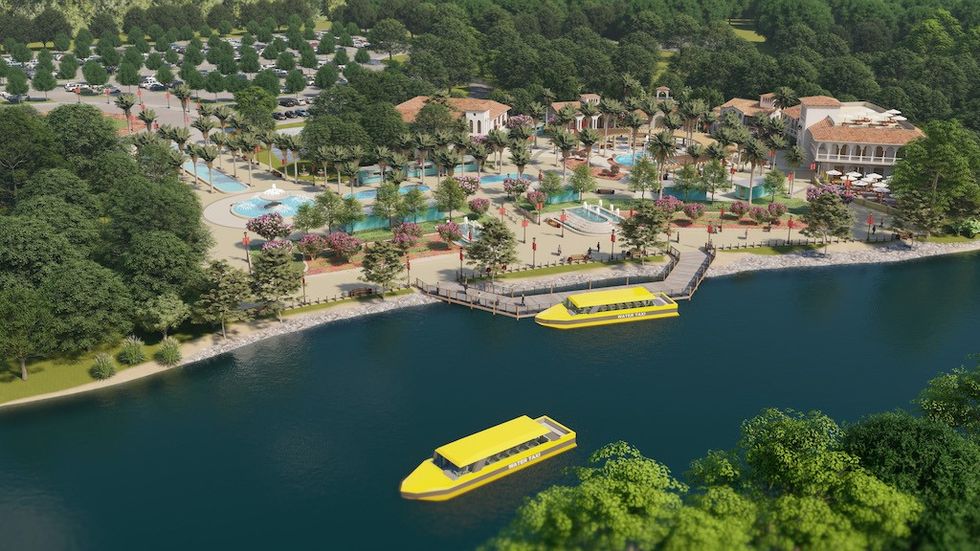 Zoo Tampa rendering South America riverfront