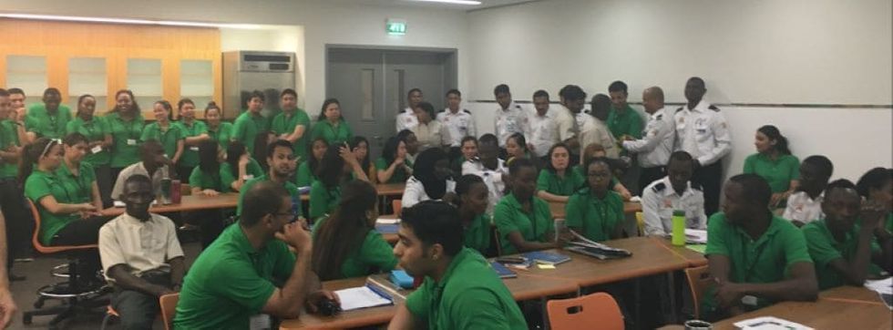 zoOceanarium classroom training at The Green Planet