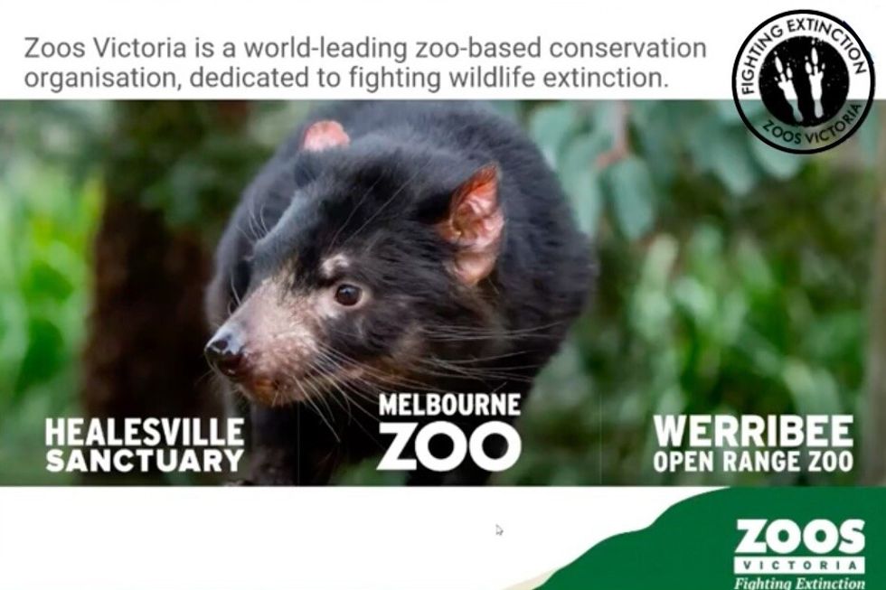 Zoos Victoria commitment